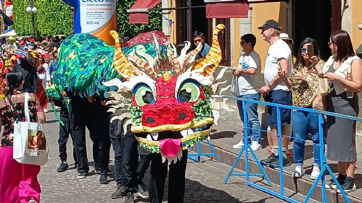 Celebran Año Nuevo chino con ‘Danza del Dragón’ en Guanajuato capital