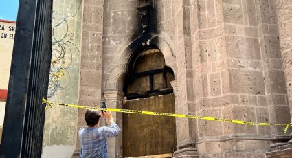 Van más de 9 meses desde el incendio del templo de Santiaguito y aún se desconoce cuánto costará repararlo
