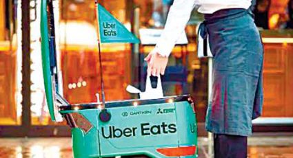 Utilizará Uber robots para llevar alimentos