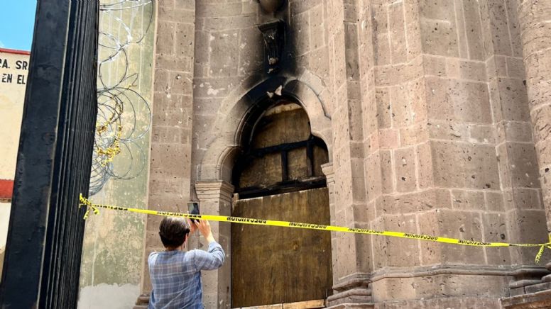 Van más de 9 meses desde el incendio del templo de Santiaguito y aún se desconoce cuánto costará repararlo