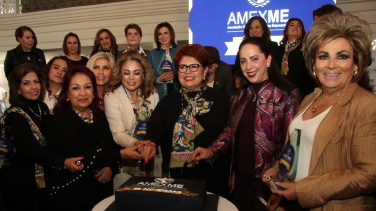 Empresarias festejan a AMEXME León y sus 28 años de apostar por las mujeres