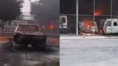 Causan terror en municipio: queman Palacio, ambulancias, patrullas y hallan a cuatro decapitados