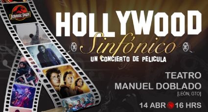 Preparan concierto ¡De película! con canciones más emblemáticas del cine hollywoodense en León