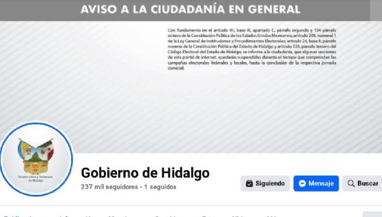 Cambia gobierno de Hidalgo logos institucionales; el viernes inicia veda para difusión de actividades