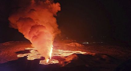 Entra en erupción volcán en Islandia por tercera vez desde diciembre; causa daños en balneario