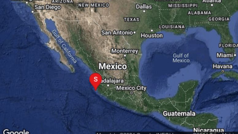 Se registra sismo de 5.1 grados en Puerto Vallarta