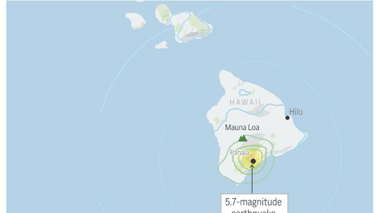 Sismo de 6.3 sacude el sur de la Isla Grande de Hawái
