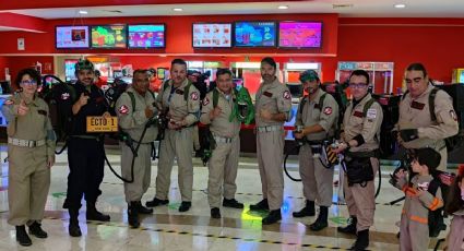 Los Cazafantasmas de León se unen a la Proyección de "Ghostbusters Frozen Empire" en Cinemex Plaza Mayor