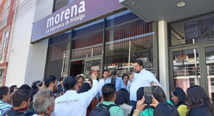 Protestas en Morena contra supuestas imposiciones de candidaturas