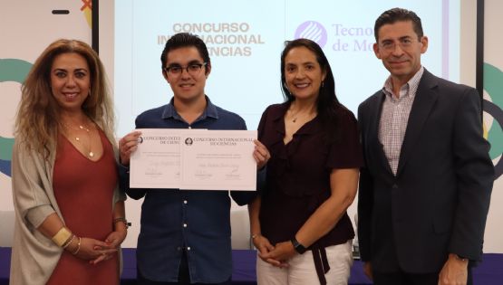 Premian a leonés en Concurso Internacional de Ciencias en el Tec de Monterrey