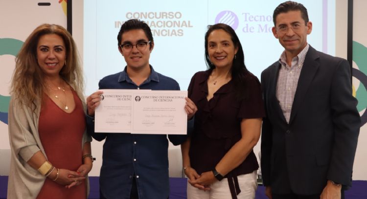 Premian a leonés en Concurso Internacional de Ciencias en el Tec de Monterrey
