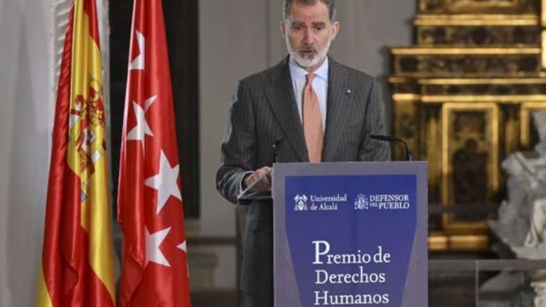 Reconoce Rey de España coraje de las familias que buscan a desaparecidos en México