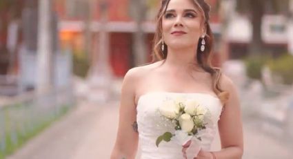 VOTAMOS24: Vestida de novia, candidata de Morena pide le den el 'sí'