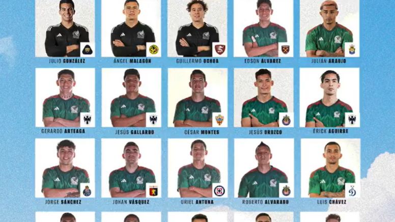 Final Four Concacaf: Selección Mexicana confirma su listado de 23 jugadores