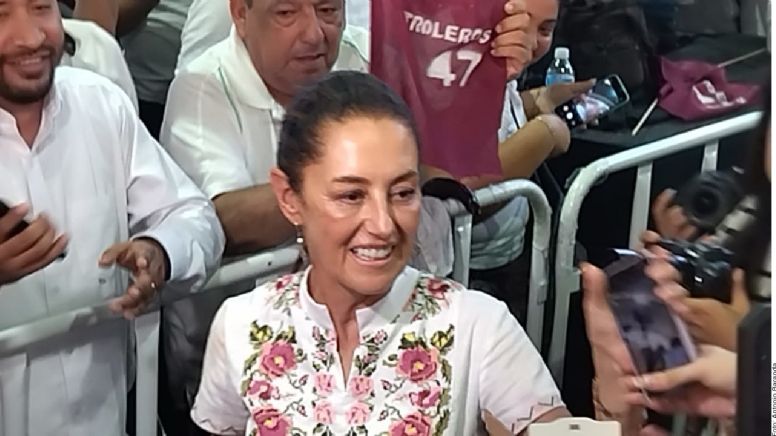 En Campeche se declara Sheinbaum 'lista para ganar' la Presidencia