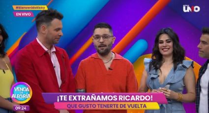 VIDEO. Ricardo Casares vuelve a Venga la Alegría entre lágrimas, abrazos y aplausos