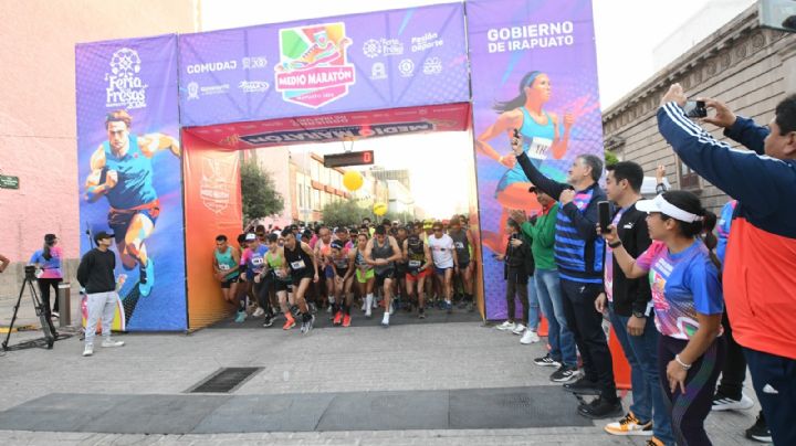 Medio Maratón Irapuato 2024: participación regional en 5, 10 y 21 km. Apoyo familiar y gran ambiente