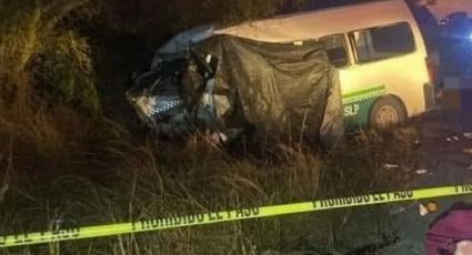 Tragedia en carretera: mueren 9 en choque frontal entre camión de carga y camioneta de pasajeros