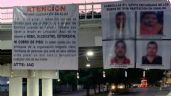Aparecen narcomantas en Culiacán tras plagio masivo; exhiben a supuestos líderes criminales