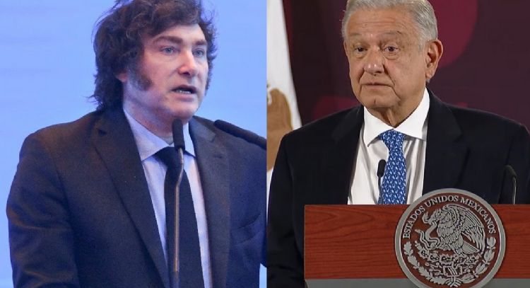 'Que un ignorante como López Obrador hable mal de mí, me enaltece', dice Javier Milei
