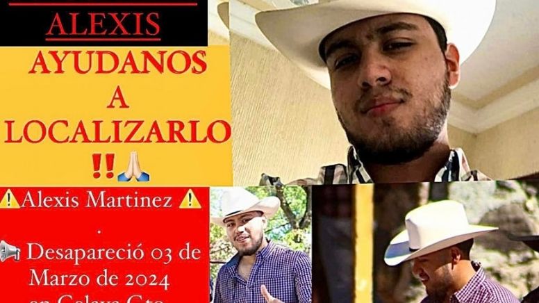 Suplica familia de Alexis Martínez ayuda para localizar al alumno de la UG, desapareció al salir de jaripeo