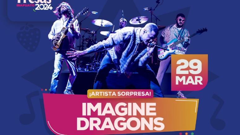 10 cosas que debes saber sobre el concierto de Imagine Dragons en Irapuato en la Feria de las Fresas