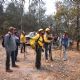 FOTOS: Habitantes de la Sierra de Santa Rosa se suman para combatir el incendio