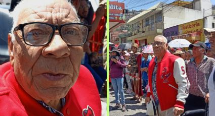 Don Jorge tiene 84 años: Fue el primer Cristo Minero en 1969