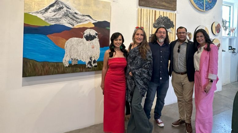 Muestra con su arte un multiverso natural: exposición de Pékora Tormart en San Miguel de Allende
