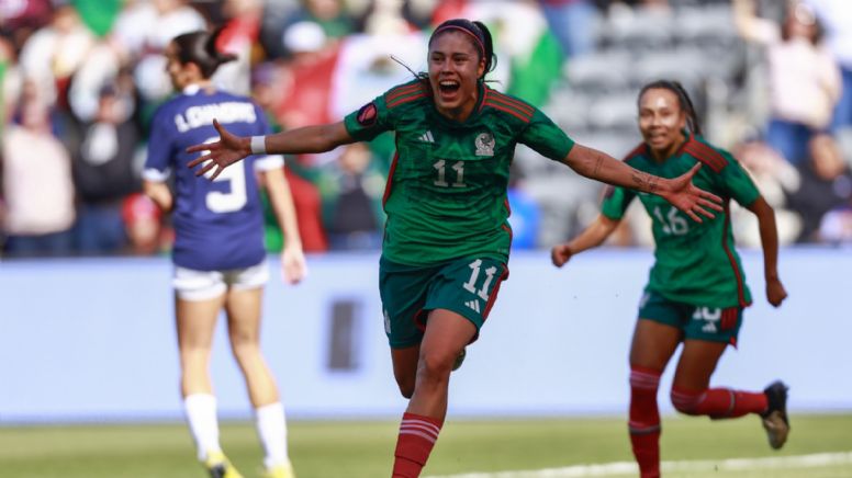 ¡A semifinales! México vence a Paraguay en la Copa Oro Femenil