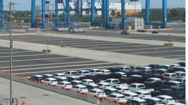 Saturan a los puertos nacionales los vehículos importados, principalmente de Asia