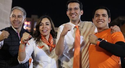 Votamos24: Juan Pablo Delgado inicia campaña en el Malecón del Río, acompañado de Yulma Rocha