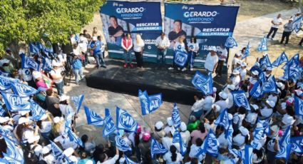 Gerardo Arredondo arranca su campaña 'a pie tierra' por Salamanca