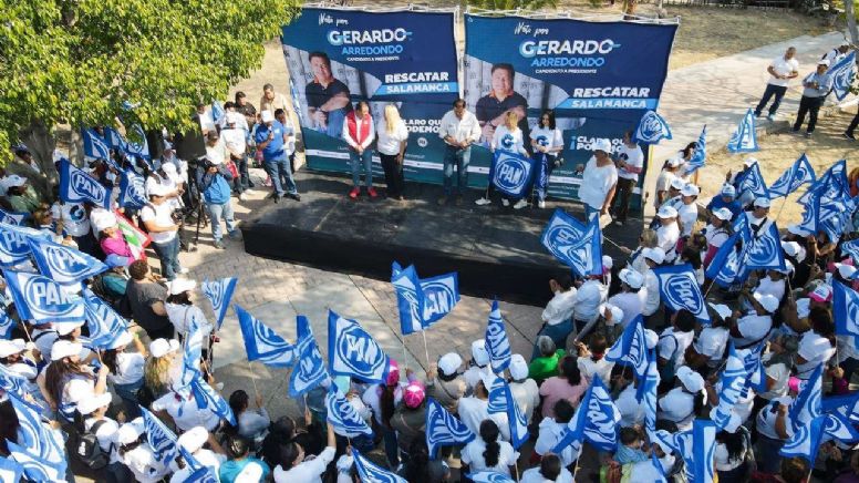 Gerardo Arredondo arranca su campaña 'a pie tierra' por Salamanca