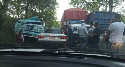 Otro accidente vial: ahora en la México-Tampico, en Tlanchinol