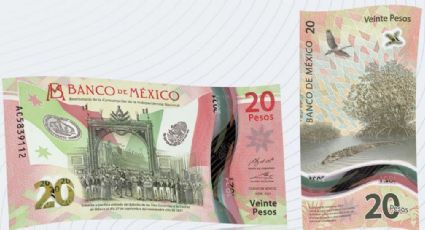 ¿Cuándo y por qué saldrá de circulación el billete de 20 pesos?