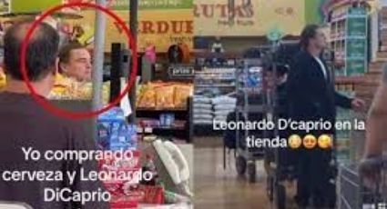 Captan a Leonardo DiCaprio escogiendo tortillas y sus respectivas conchas en supermercado mexicano