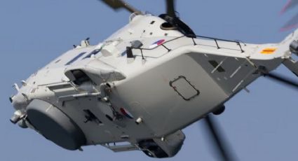 Helicóptero de la Marina tiene que aterrizar de emergencia tras golpear cables de luz