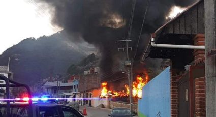 Registran incendio de vivienda en Omitlán