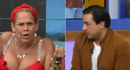VIDEO Niurka protagoniza pelea con Esteban Macías en pleno programa en vivo