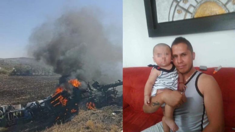Trágica muerte: El leonés Armando Matehuala conducía la pipa que volcó y se incendió en el macrolibramiento de Querétaro