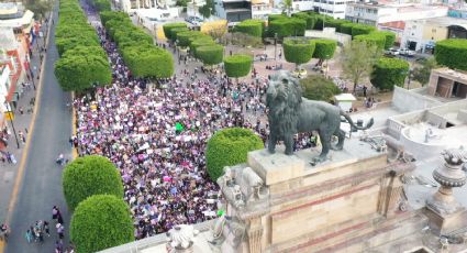 8M en León: Marchan miles de mujeres desde el Arco y exigen alto a la violencia