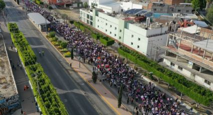 ¡Ni una más! Exigen miles de mujeres que acabe la violencia que padecen en Guanajuato