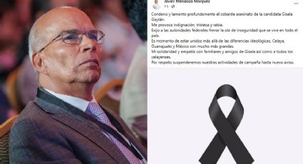 Tras asesinato de la candidata Gisela Gaytán, Javier Mendoza suspende actividades de campaña hasta nuevo aviso