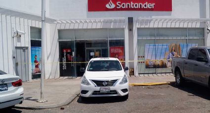 Desbloquean bóveda y cajeros: Roban 2 millones del Banco Santander sucursal Plaza Zeus de Irapuato