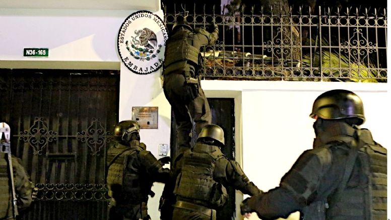 Además de irrupción en la embajada, México denunciará a Ecuador por espionaje