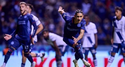 Cruz Azul vence a Puebla y Uriel Antuna es líder de goleo