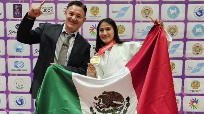 Celayense Isabel Huitrón gana oro en Mundial de Judo para sordos