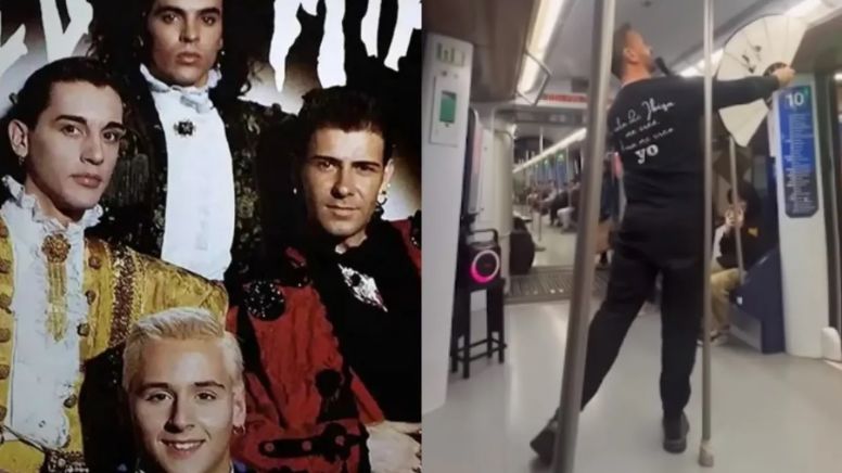 ‘No estoy mendigando’: Captan a fundador del grupo Locomía cantando en el metro