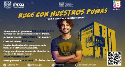 “Ruge con nuestros Pumas”: Fundación UNAM organiza concurso en Guanajuato